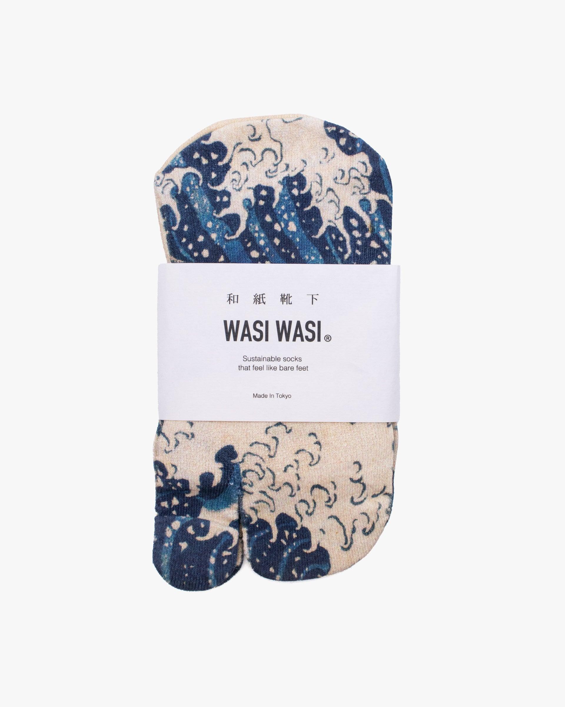 Tabi Socks, Wasi Wasi, Under the Wave off Kanagawa