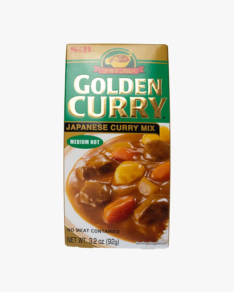 S&B, Golden Curry, Medium Hot Japanese Curry Mix