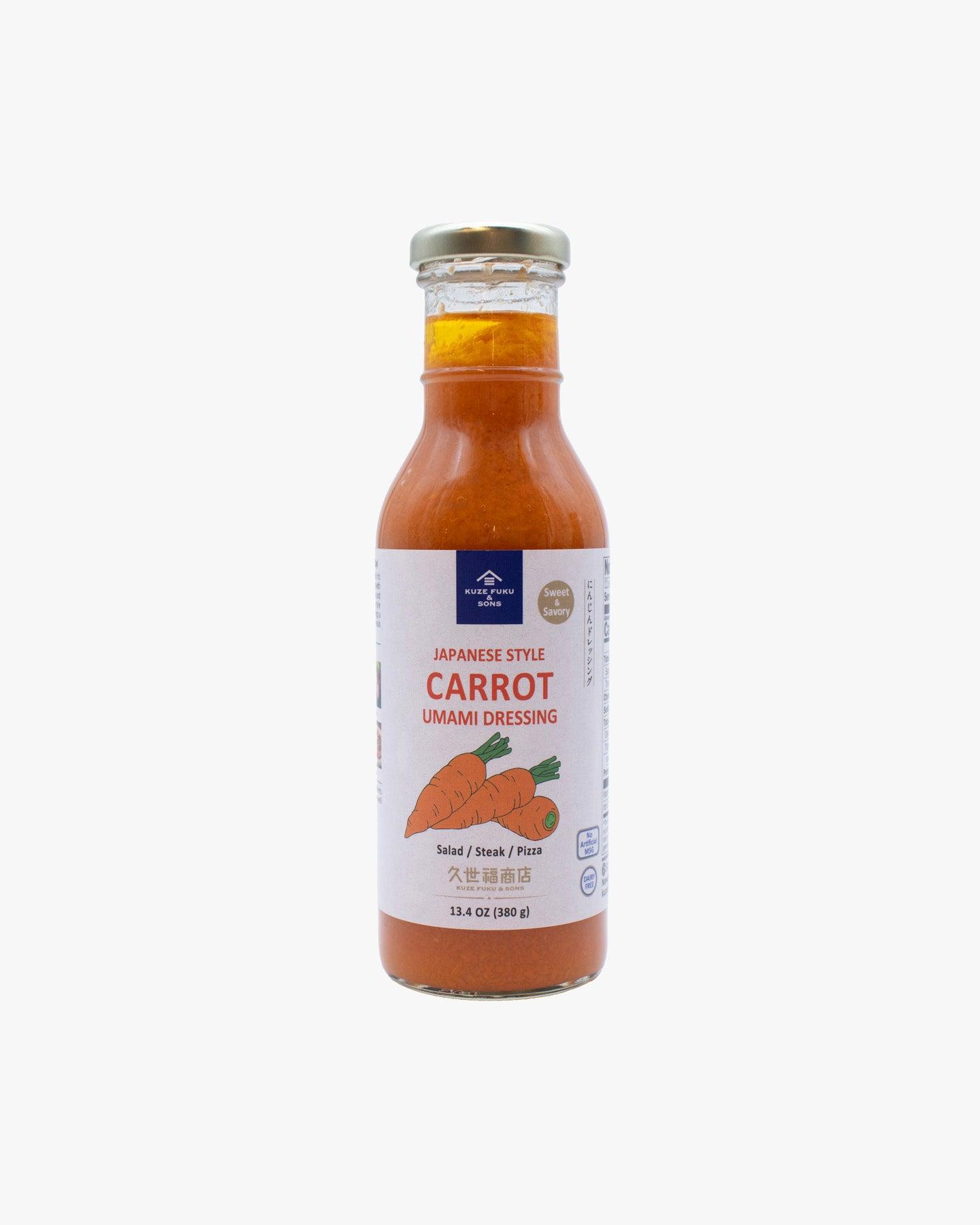 , Japanese Style Carrot Umami Dressing