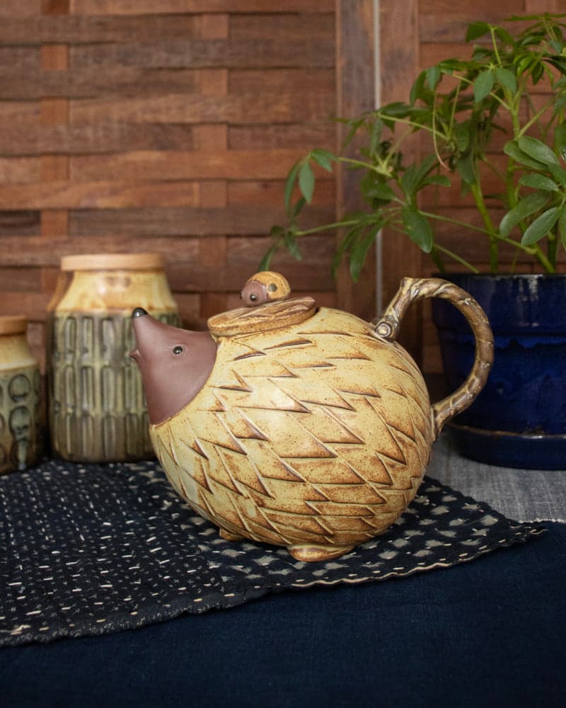Tea Pot, Kashiwa Craft, Hedgehog