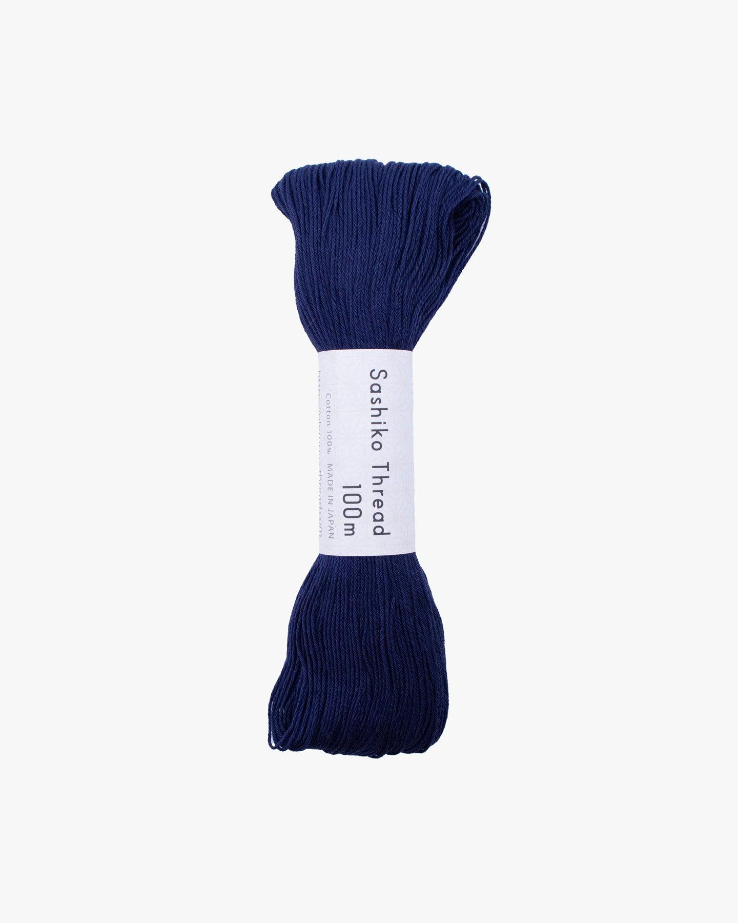 Sashiko Thread, 100m, Navy Blue
