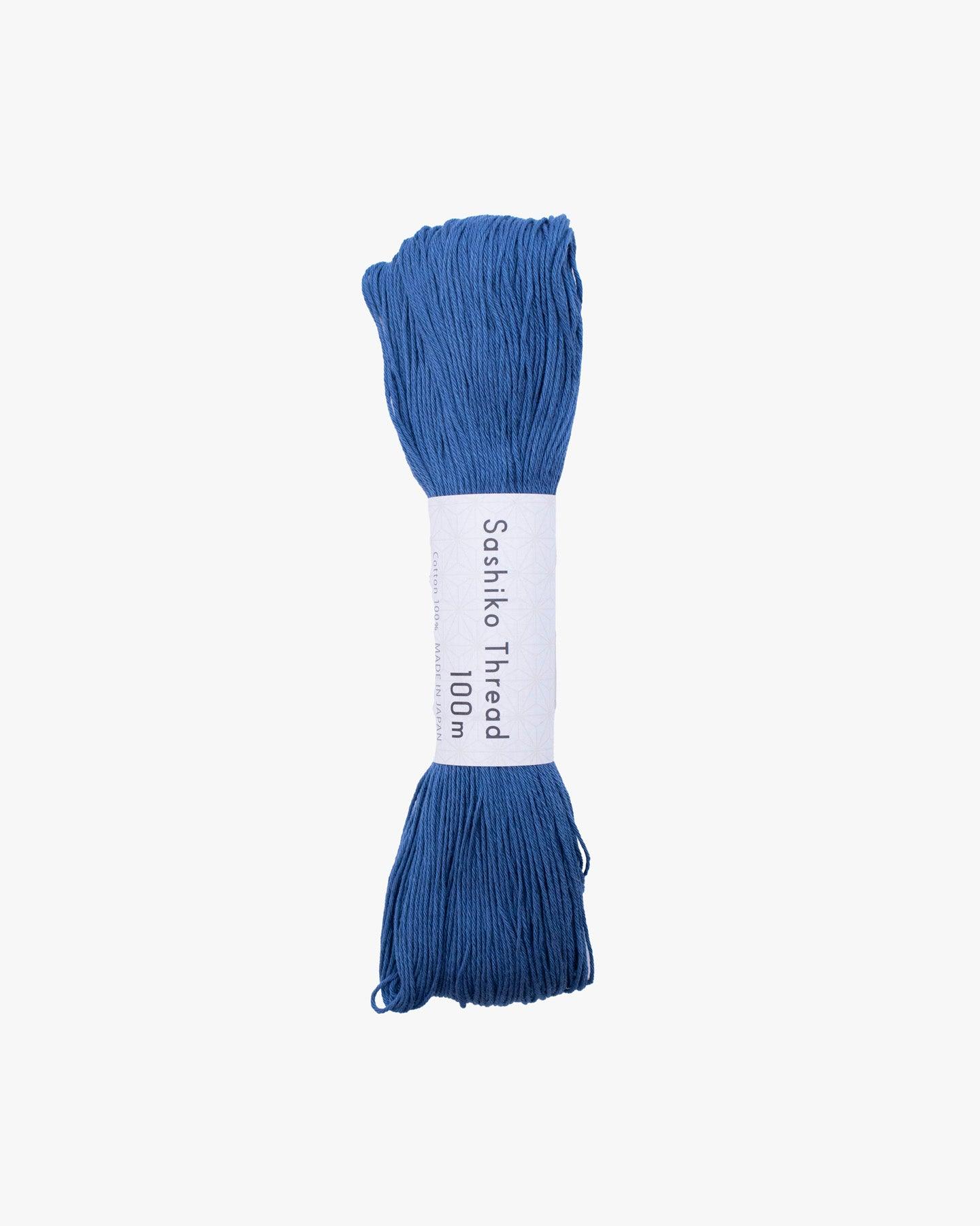 Sashiko Thread, 100m, Cobalt Blue