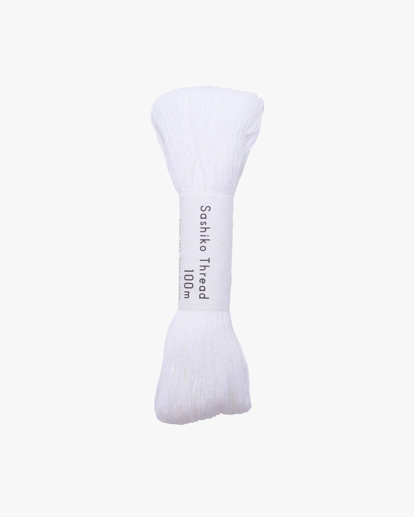 Sashiko Thread, 100m, White