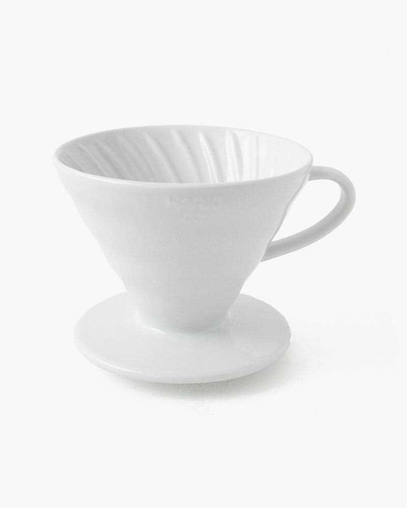 , V60 Ceramic Coffee Dripper, 02 White