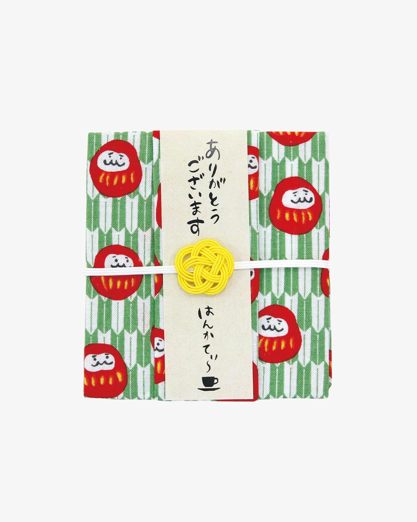 PrairieDog, Tea Handkerchief, Daruma, Darjeeling Tea