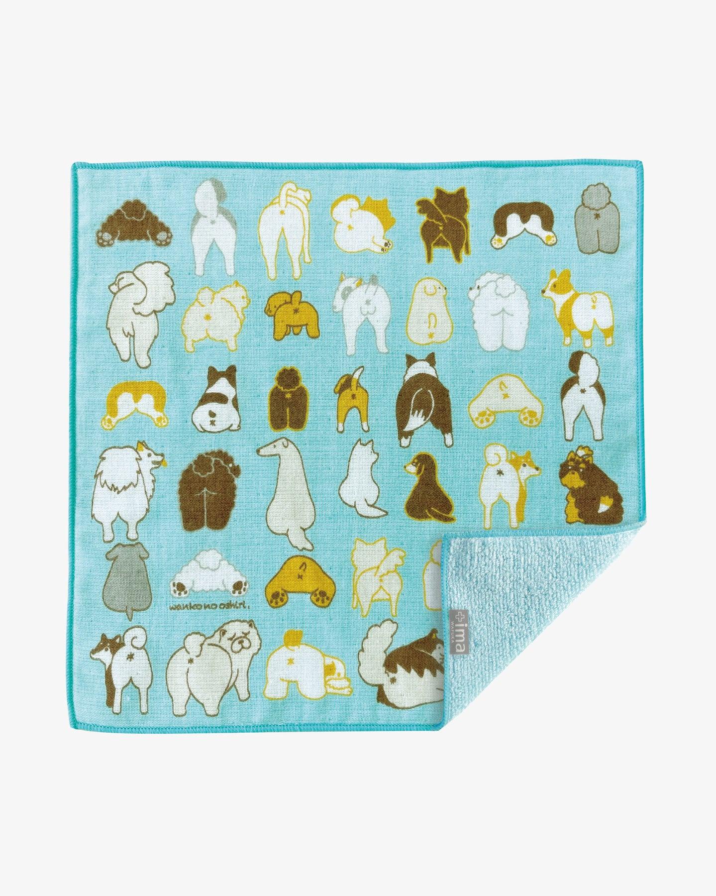 PrairieDog, Handkerchief, Dog Butt, Blue