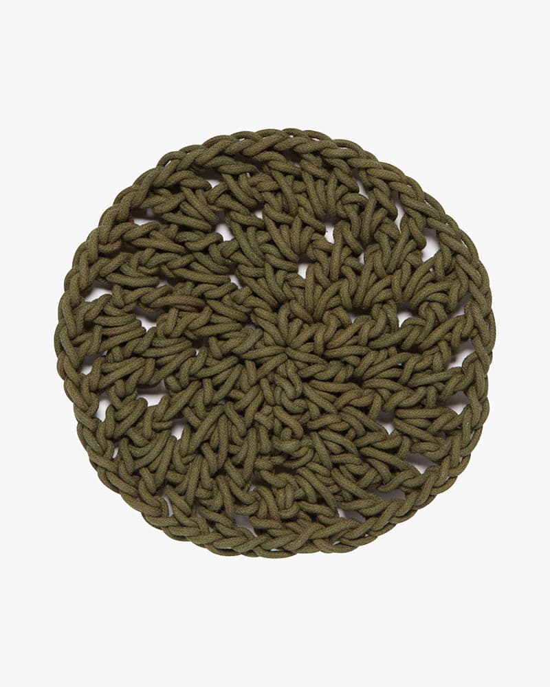 , Olive Branch Knotted Trivet