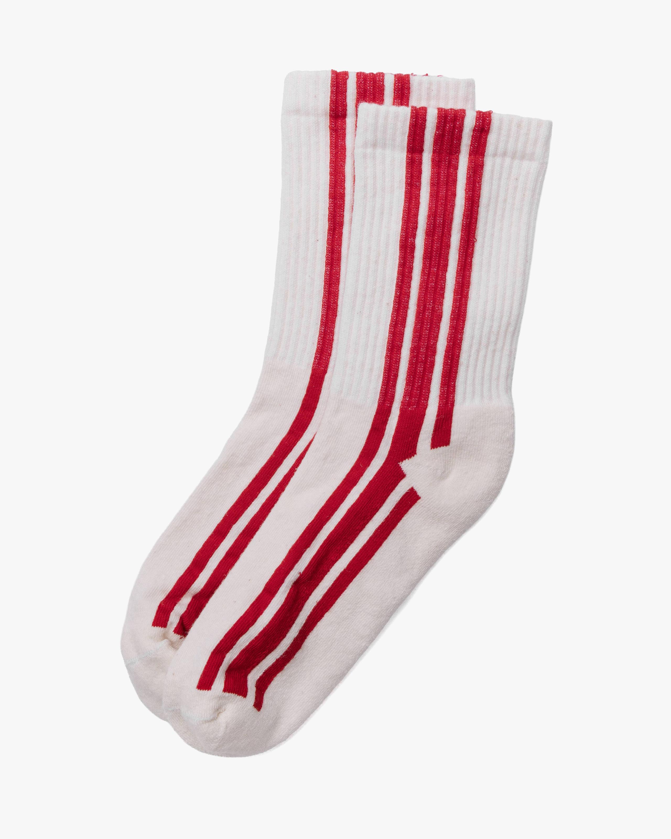 , Crew Socks, The Vertical Stripe