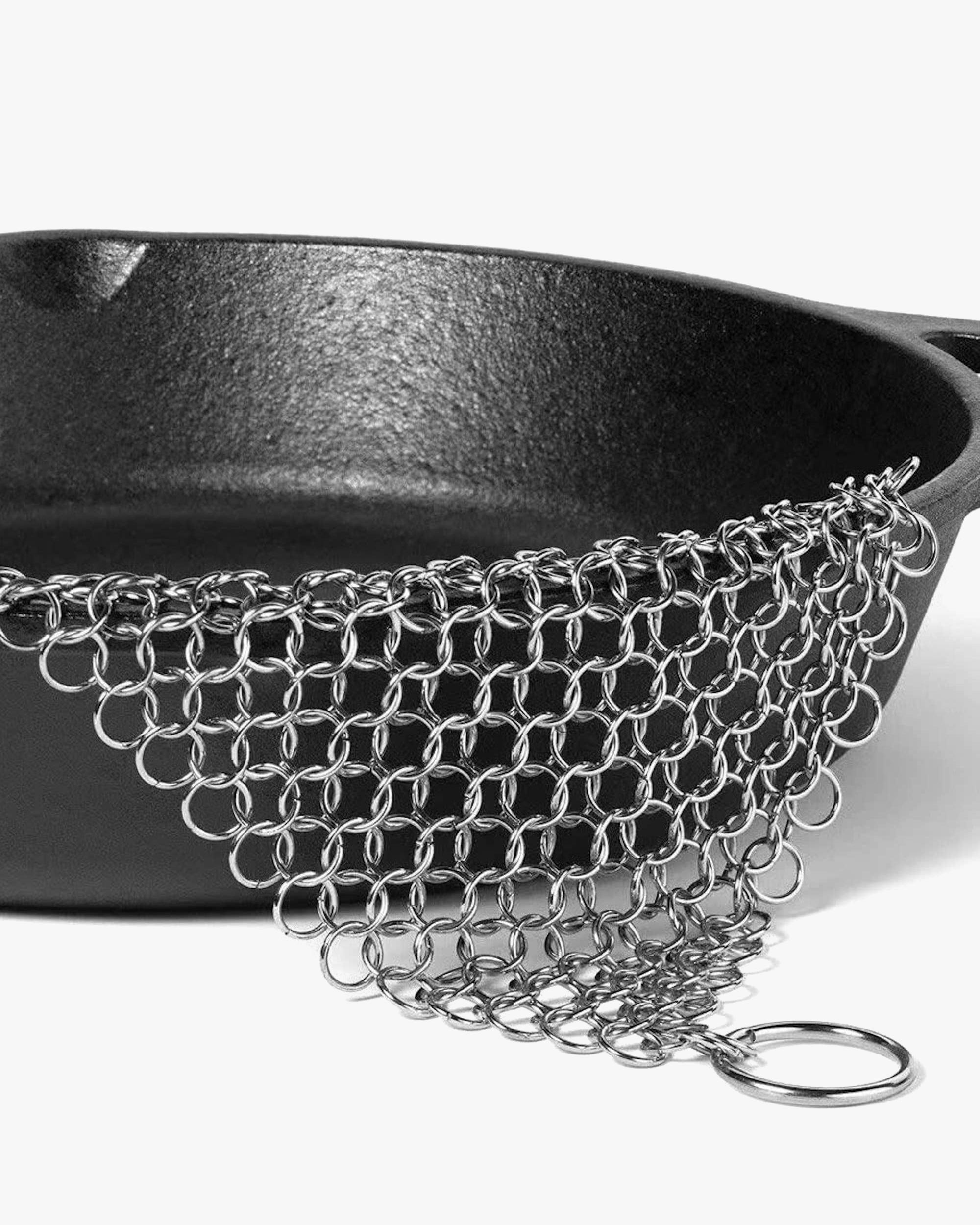 Fox Run Brands, Cast Iron Cleaner and Scrubber, Outset Chain Mail