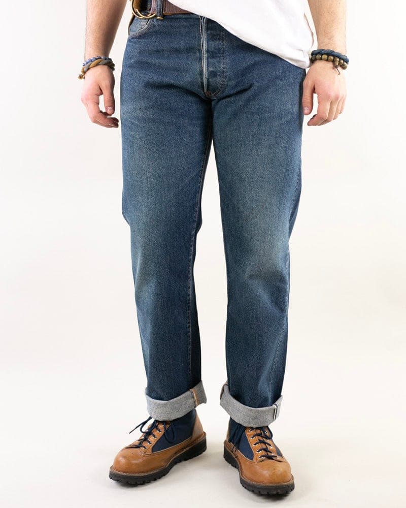 Denim Jeans, Evisu Brand, No. 2 Style - 34" x 35"