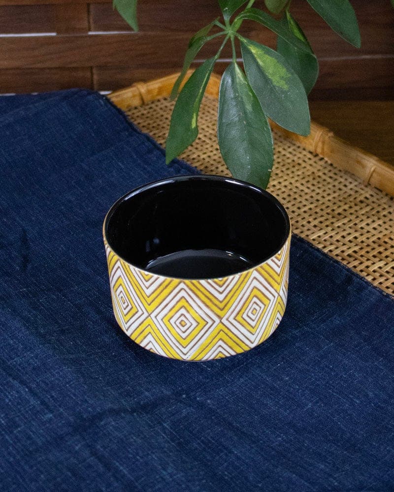 Bowl, Kobachi, Geometrical Pattern