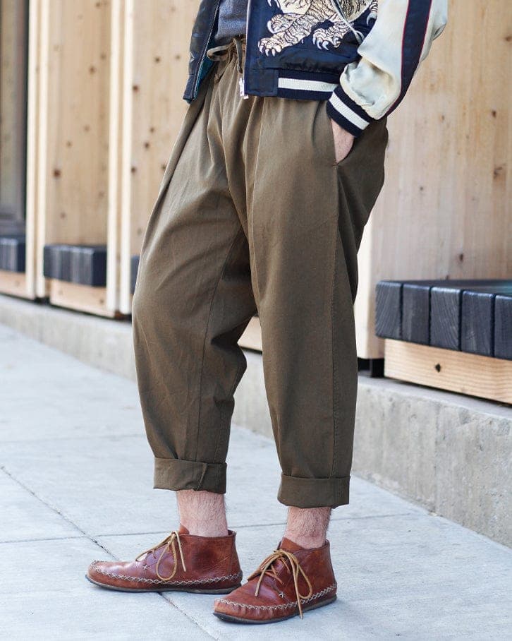 Pants, Karusan Olive