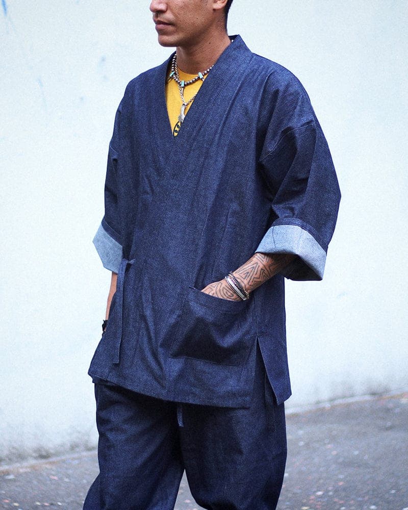Samue Set, Men's, Indigo Denim