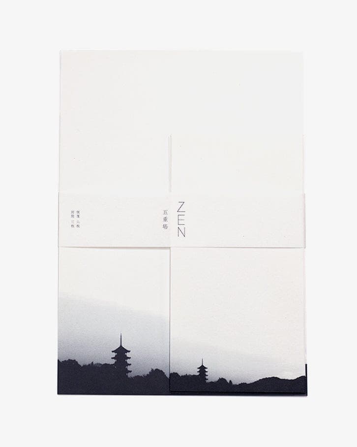 Letter Set, Zen Series, Pagoda