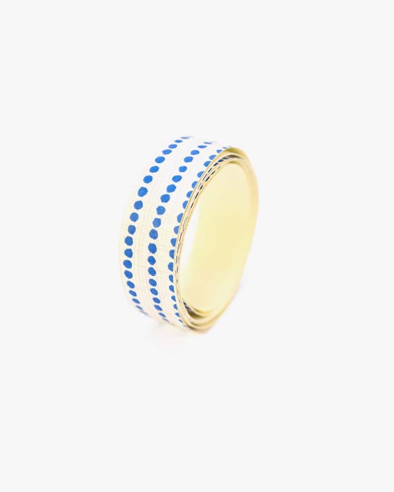 Washi Tape, Yuzen Series #4, Blue Mame