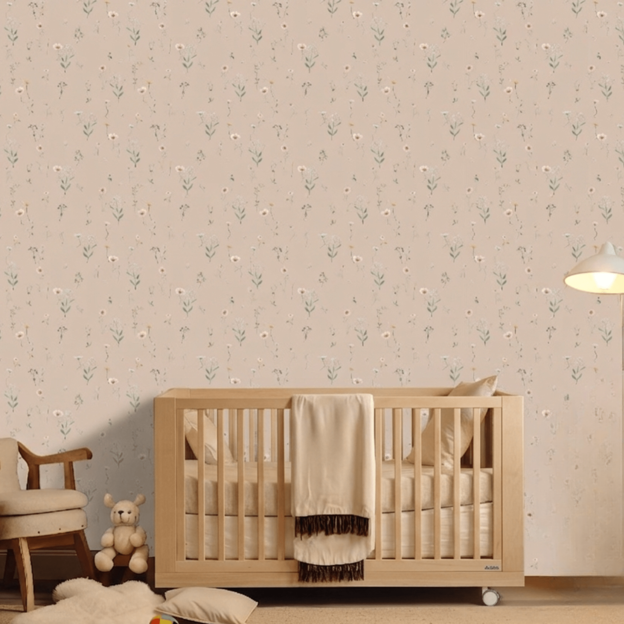 Marta Wallpaper by Emily Cooper Art