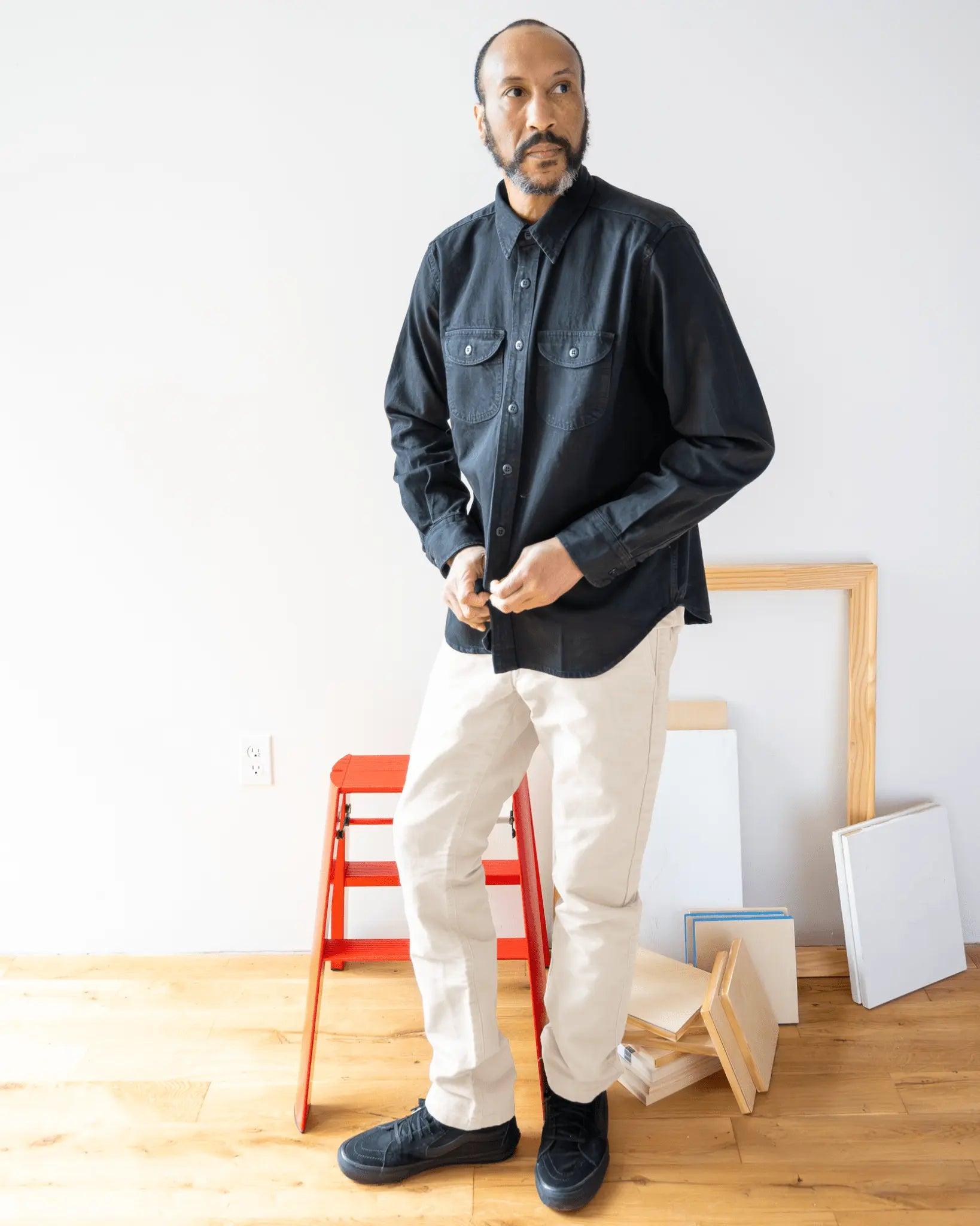 Foundation Mid Weight Canvas Pant - Natural