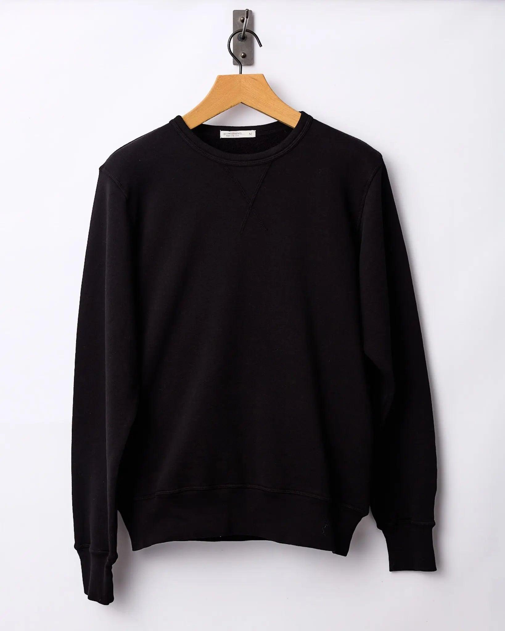 French Terry Sweatshirt - Black