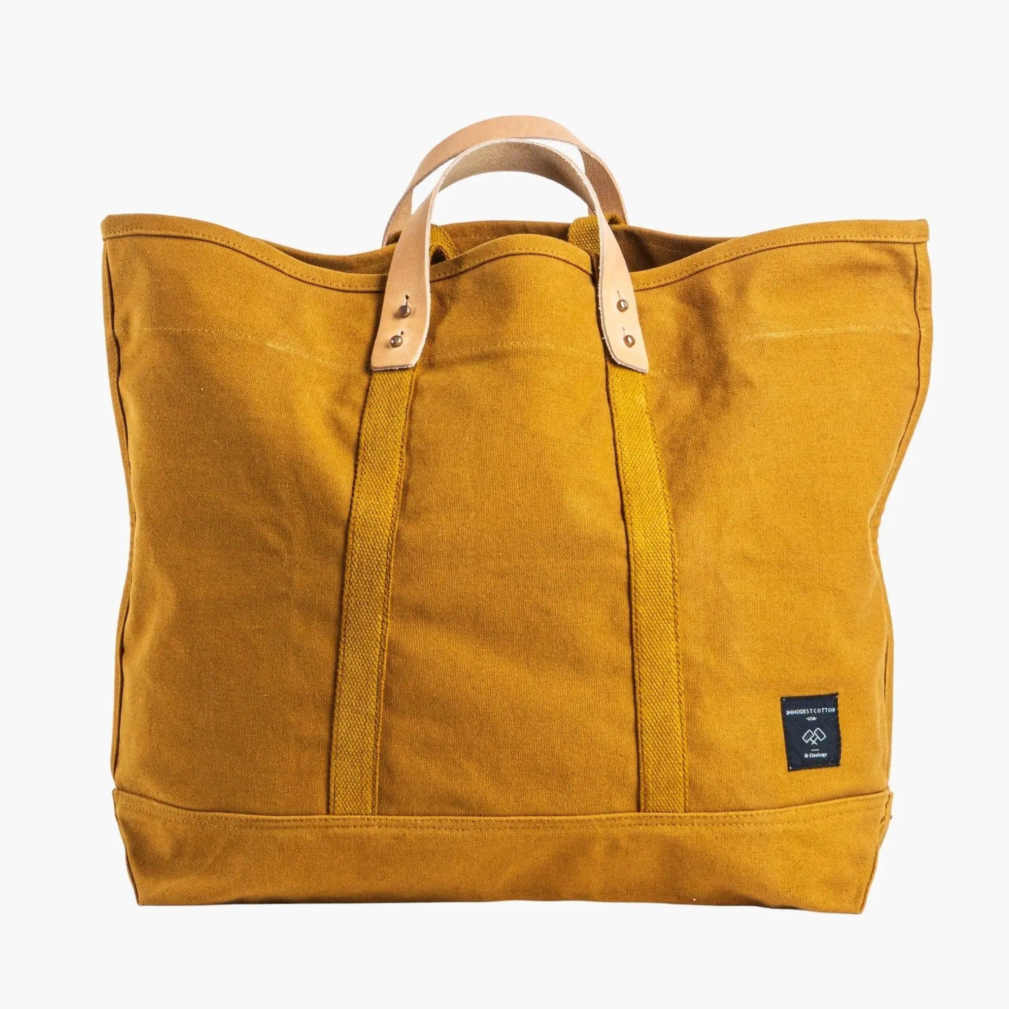 Large East West Tote | Mustard Seed