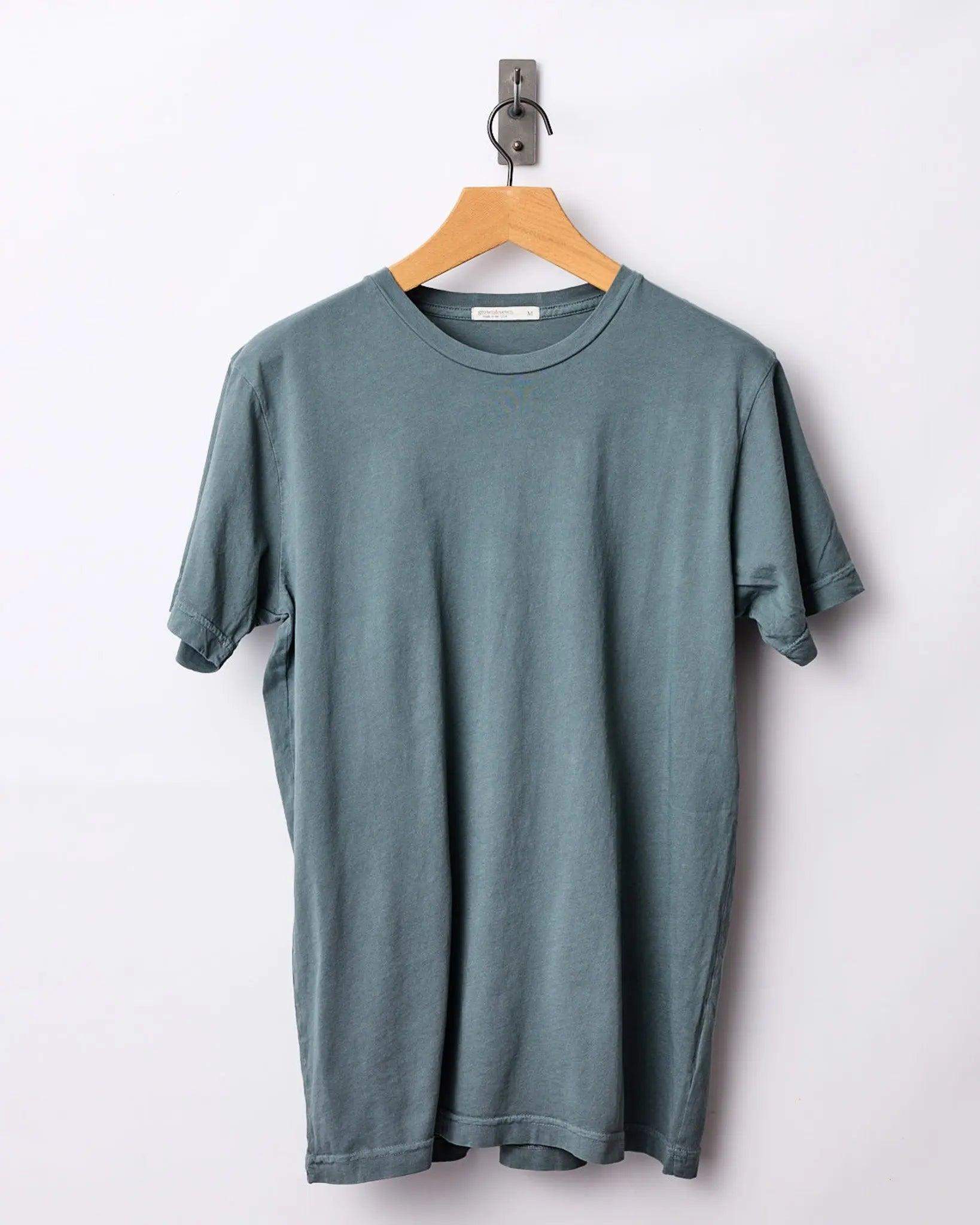 Lightweight Ringspun Short Sleeve Tee - Sage