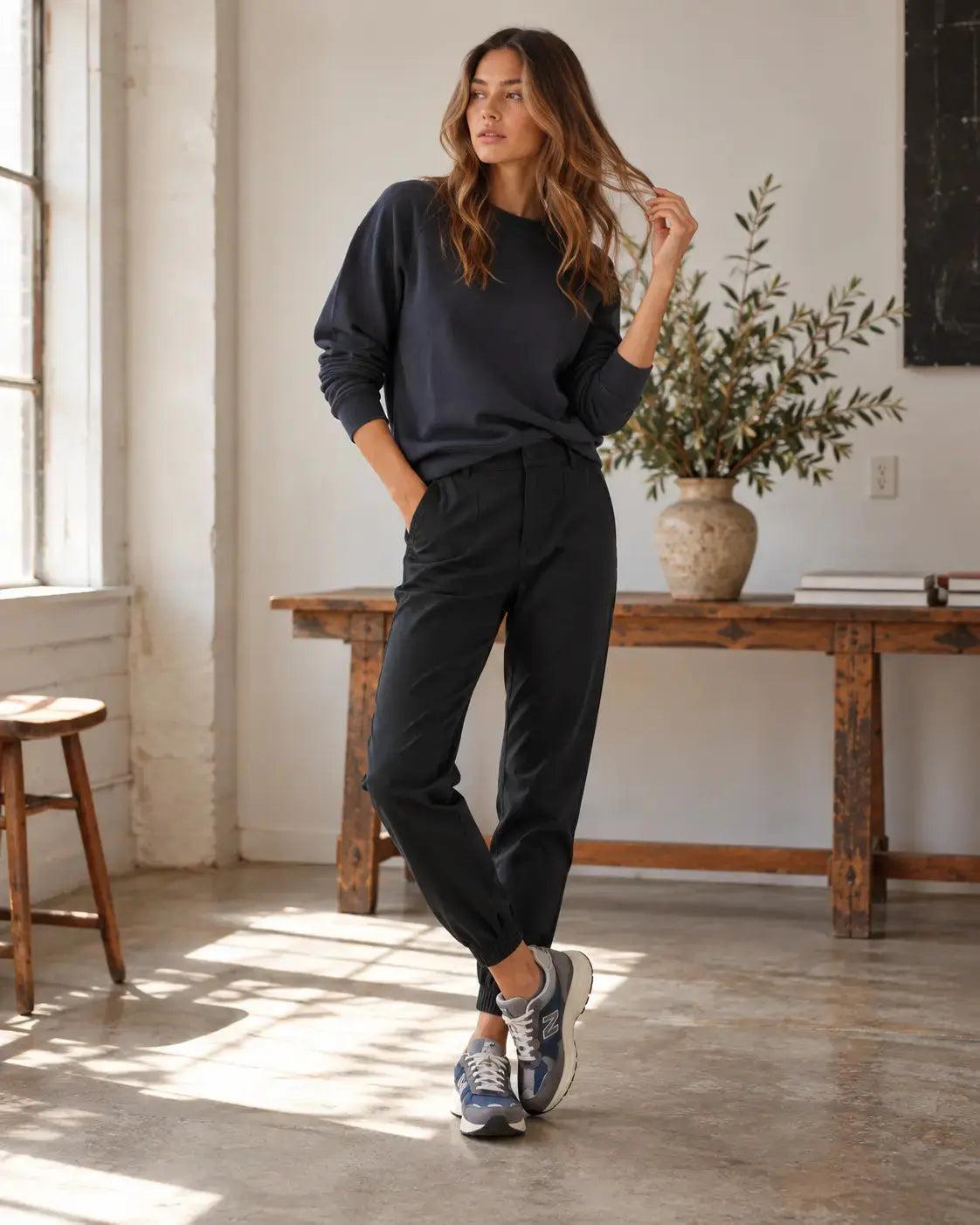 Parker Jogger Trouser - Black