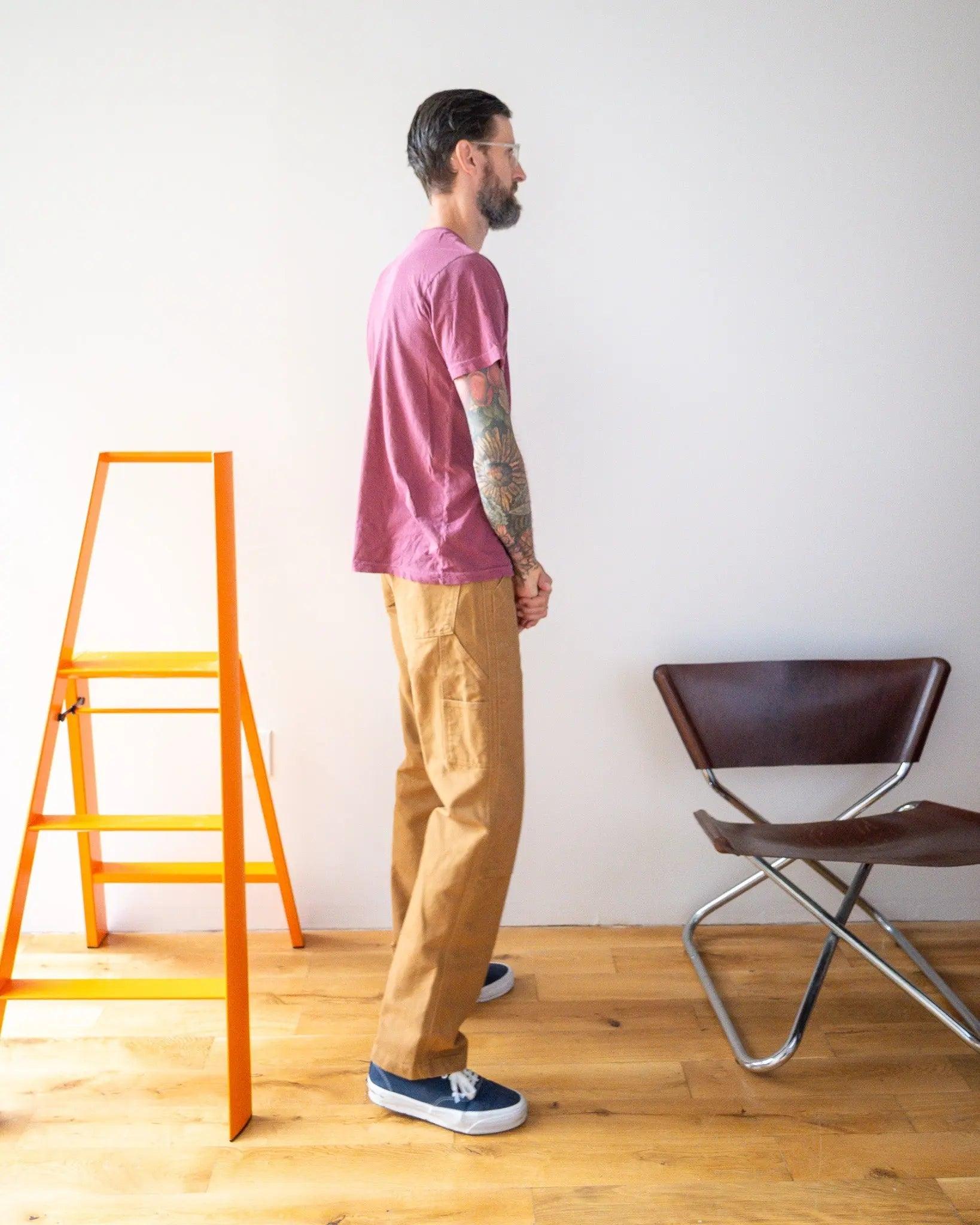 Union Double Knee Work Pant - Camel