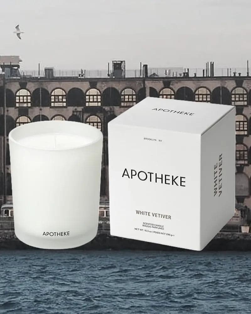 White Vetiver Classic Candle