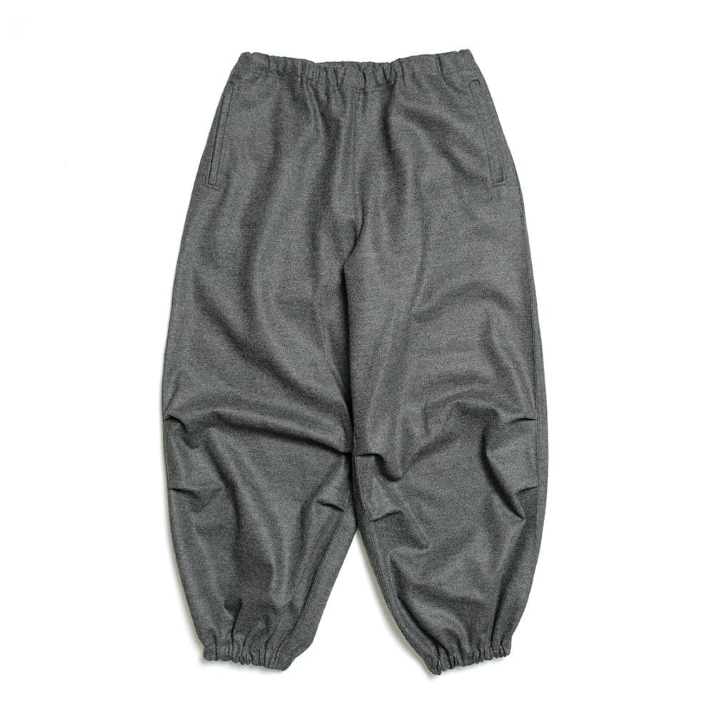 Boiled smooth Wool Pants - 462430