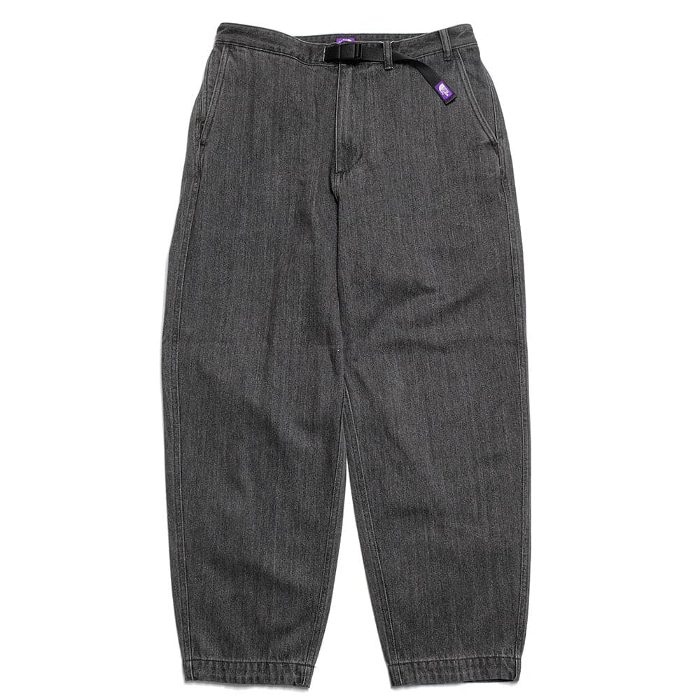 L - Denim Wide Tapered Field Pants - N25FC069