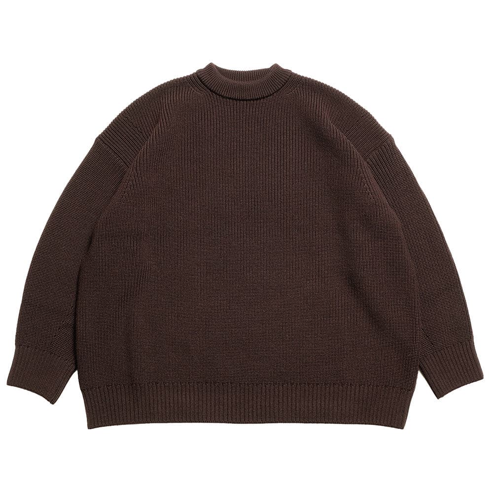 MERINO WOOL CREWNECK KNIT - D25WS-03001