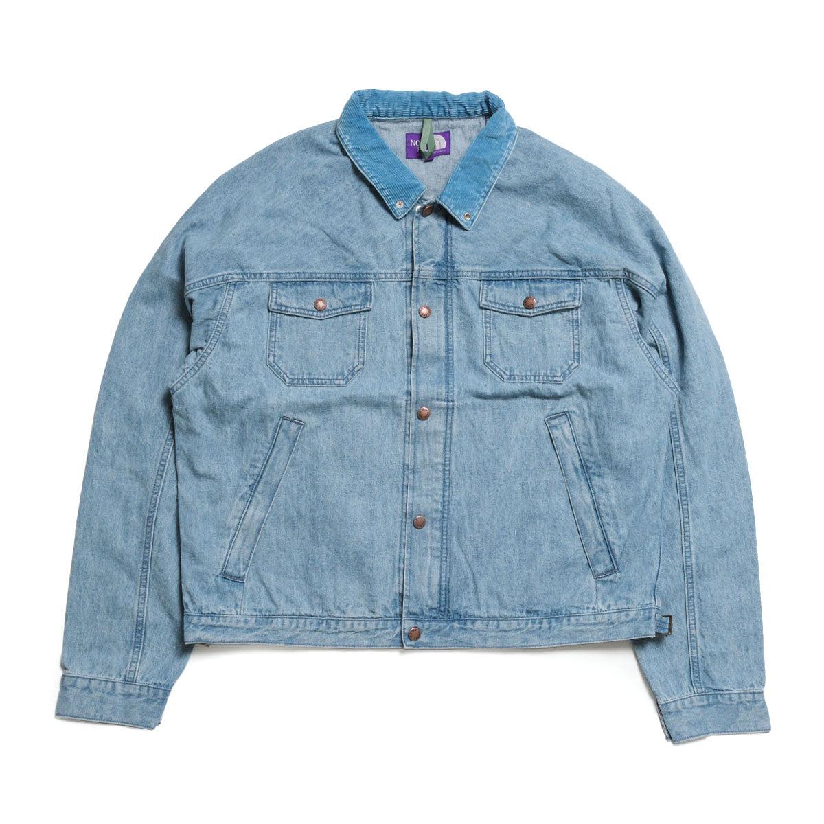 L - Linen Cotton Denim Field Jacket - N26FA027-IB