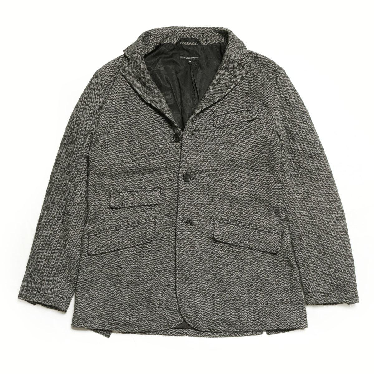Andover Jacket - Poly Wool Herringbone - TX196