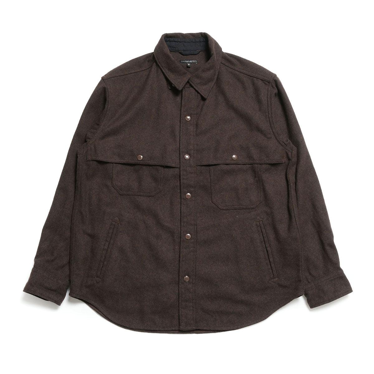 Stag Shirt Jacket - Poly Wool Heavy Flannel - TX214