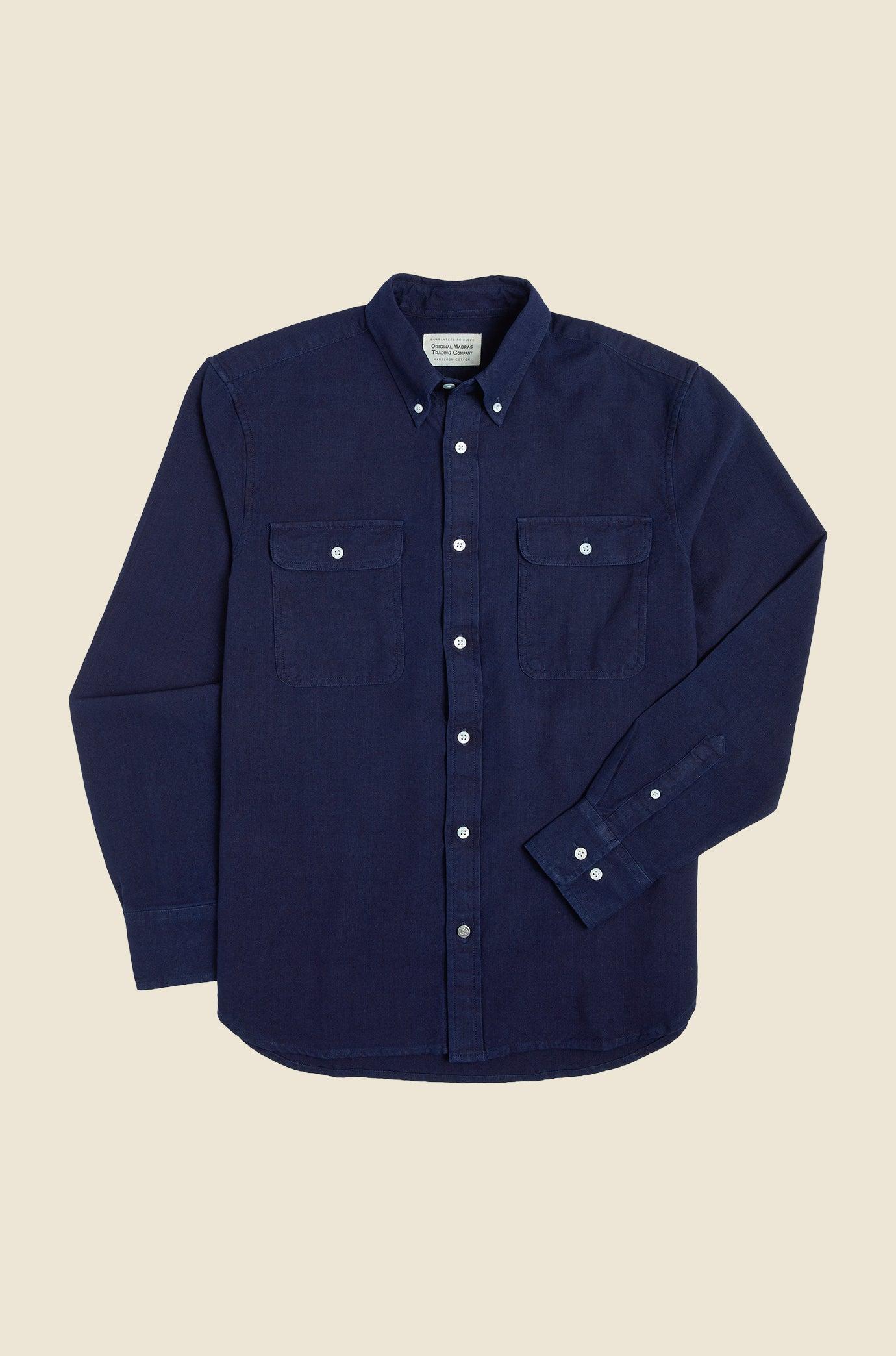 N°128 Twin Flap Pocket Down Collar Shirt