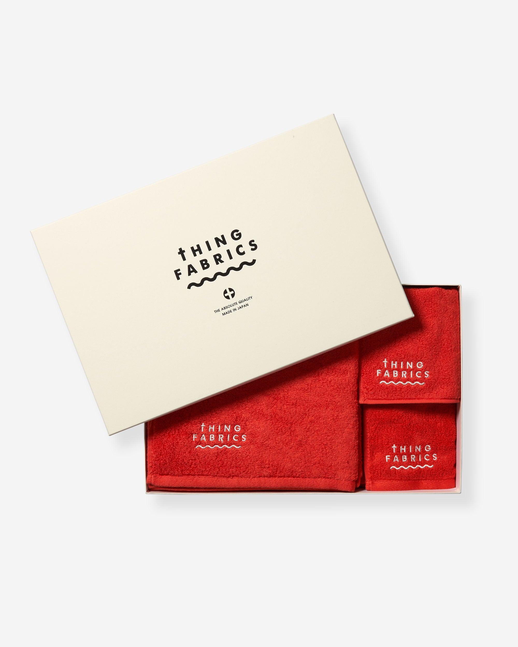 TIP TOP 365 Towel Gift Box - Red