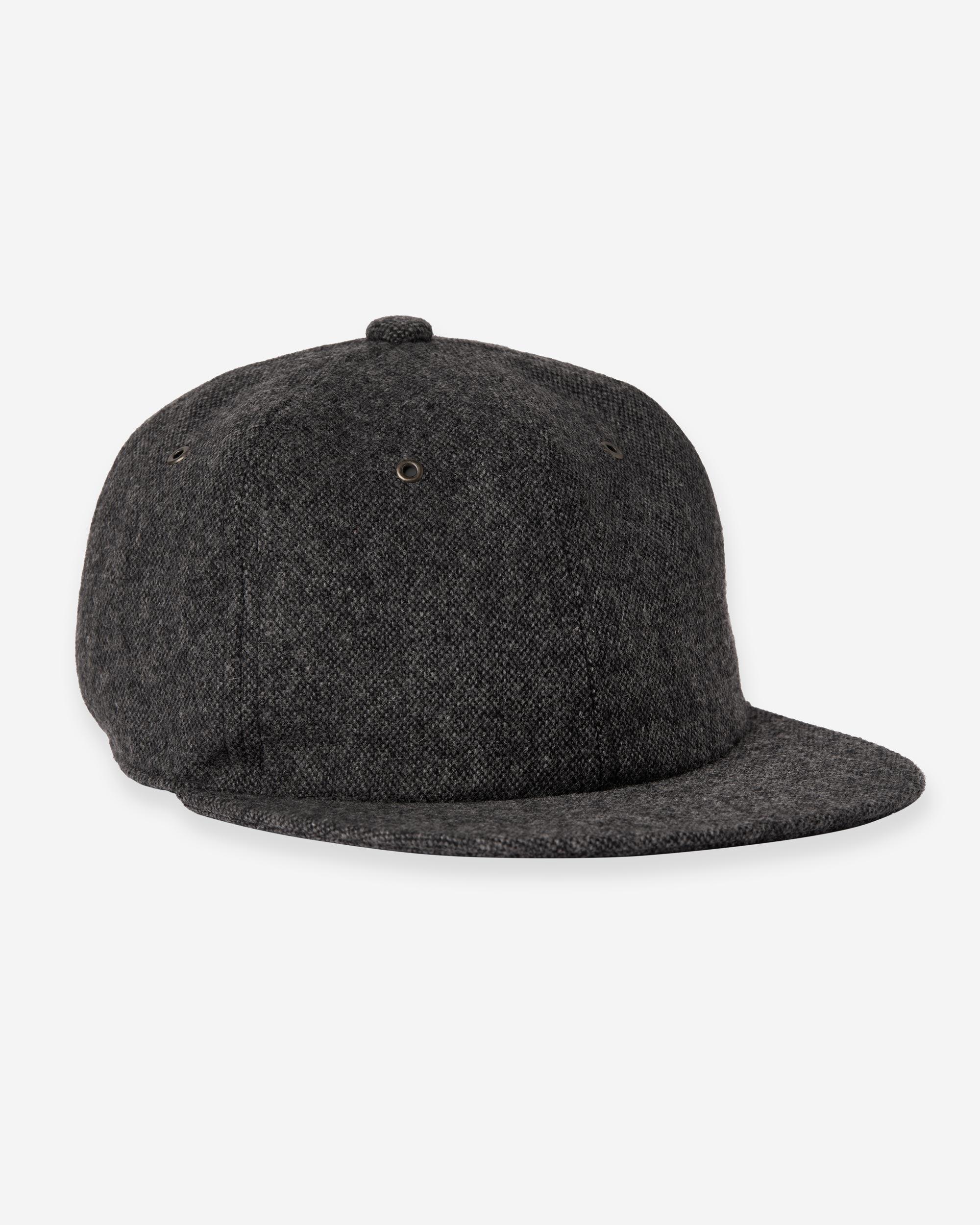 Recycled Tweed Cap - Grey