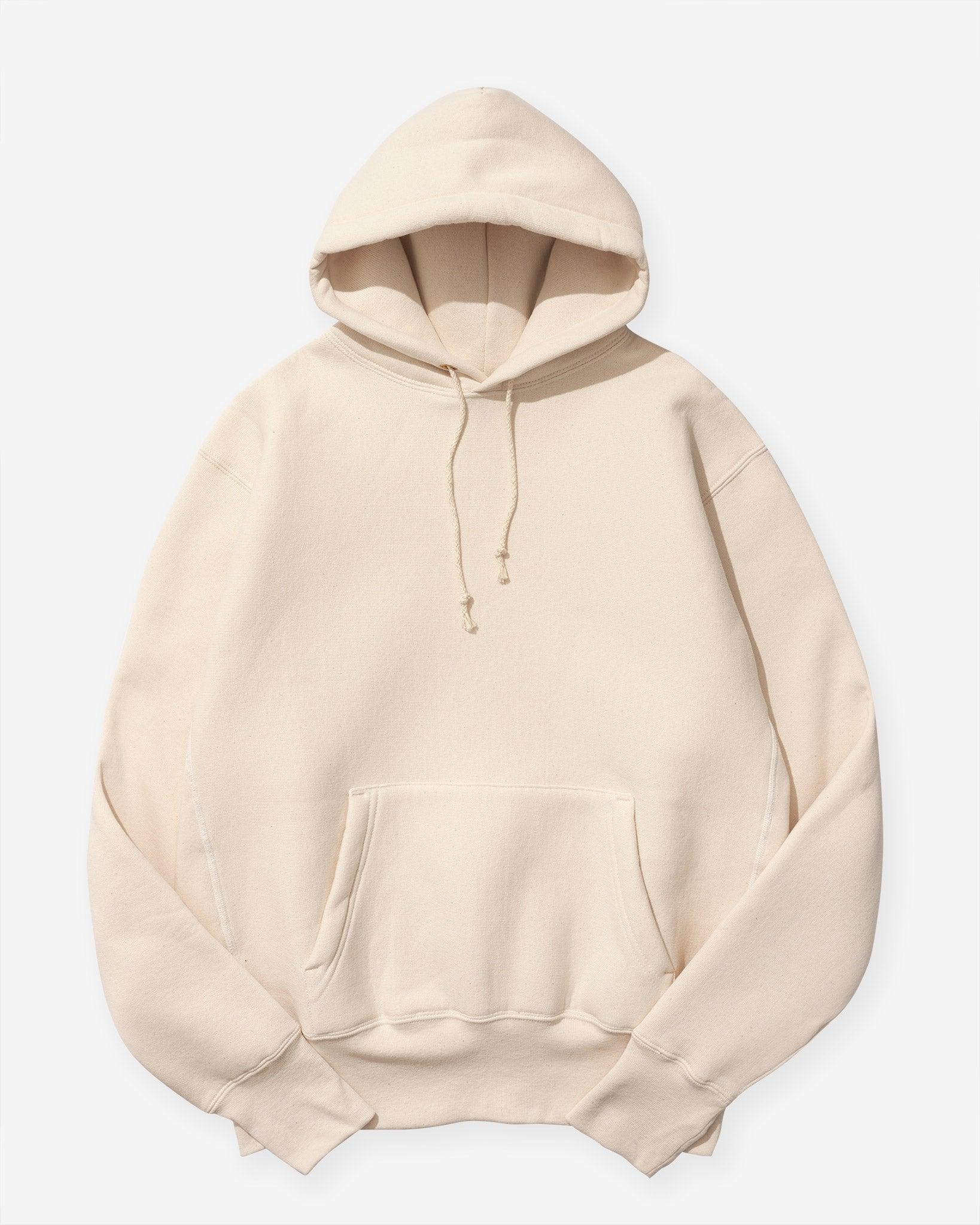 CROSS-KNIT® Pullover Hooded Sweatshirt - Natural