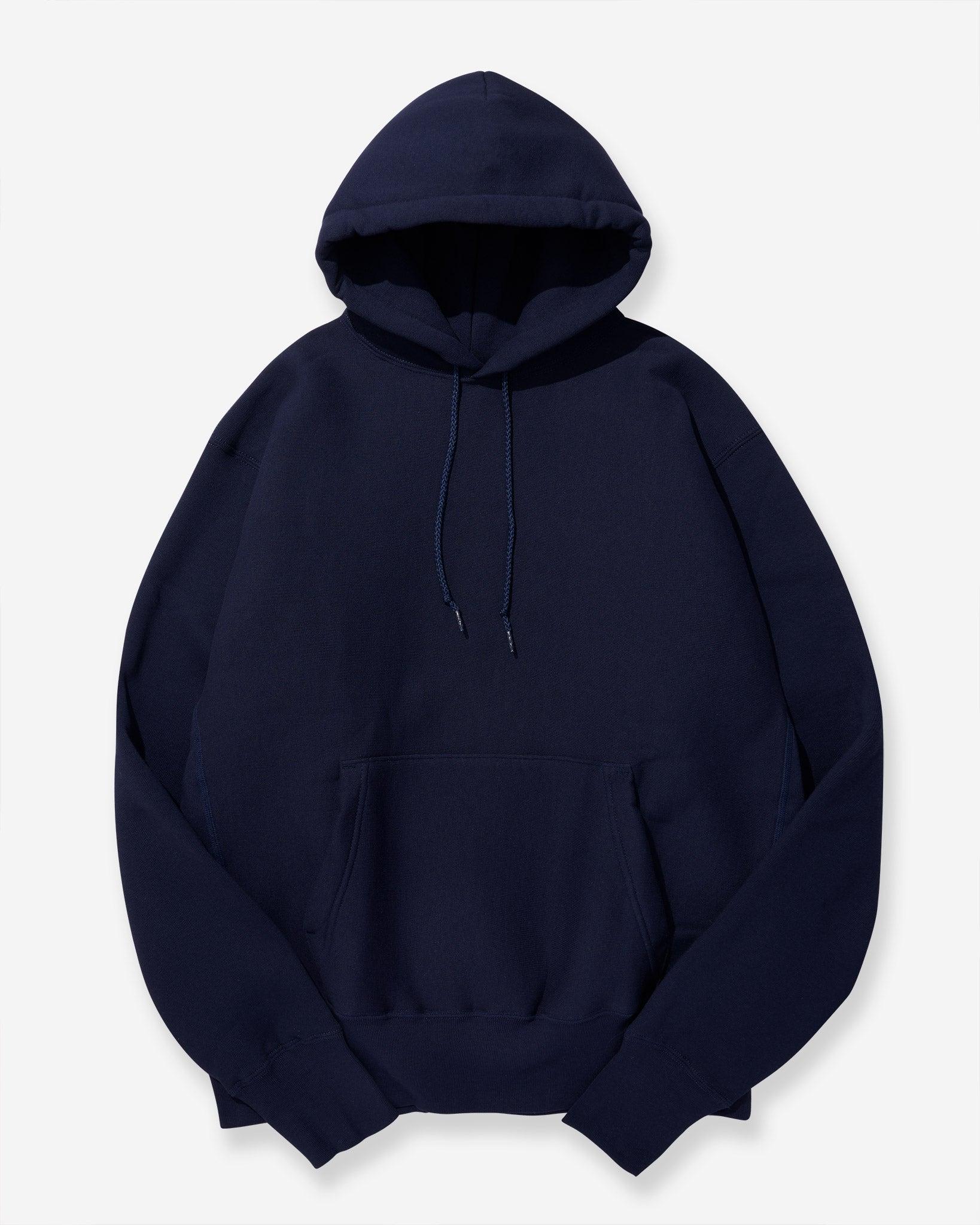 CROSS-KNIT® Pullover Hooded Sweatshirt - Navy
