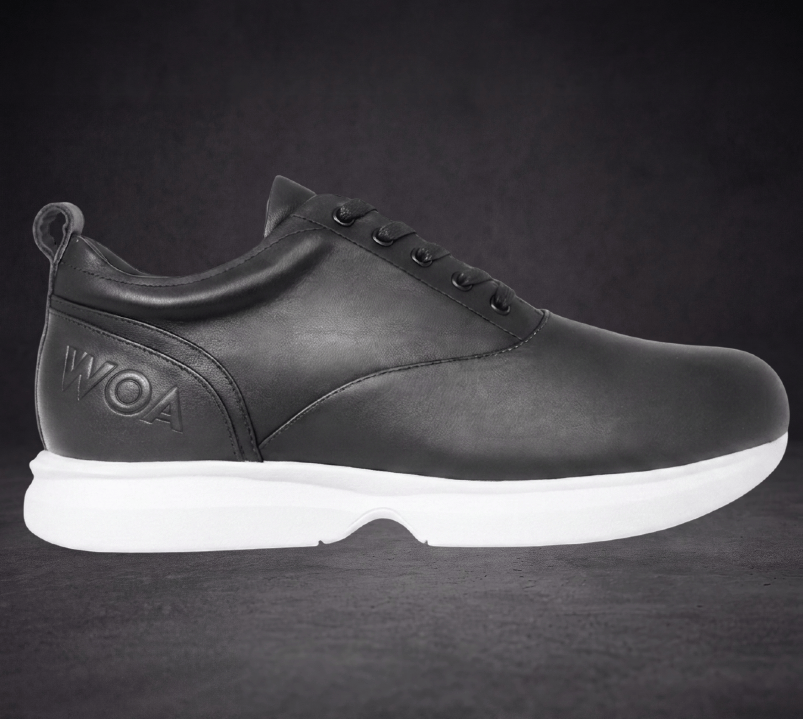 Black & White All-Day WOA Dress Sneaker