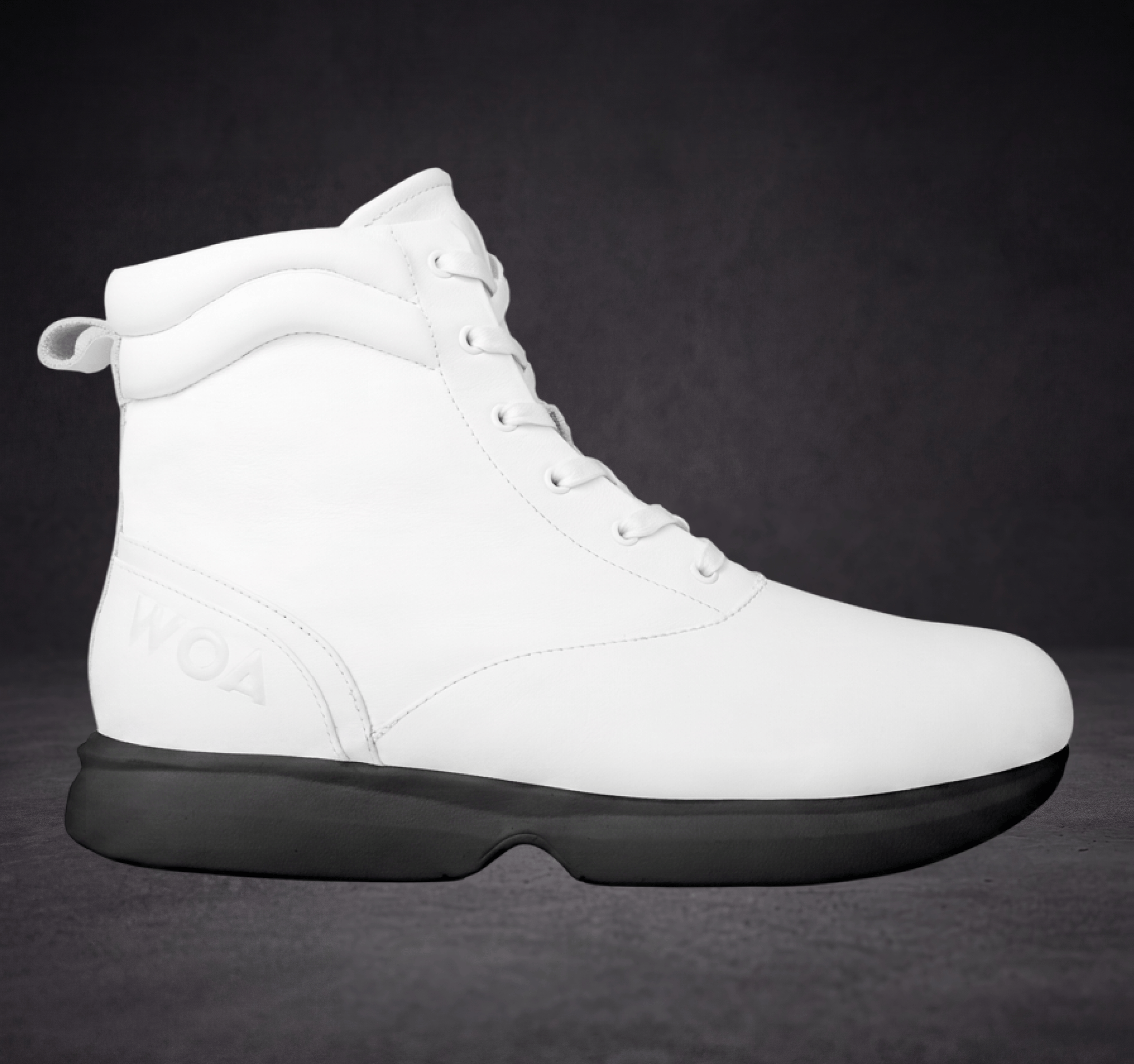 White and Black All-Day WOA Boot