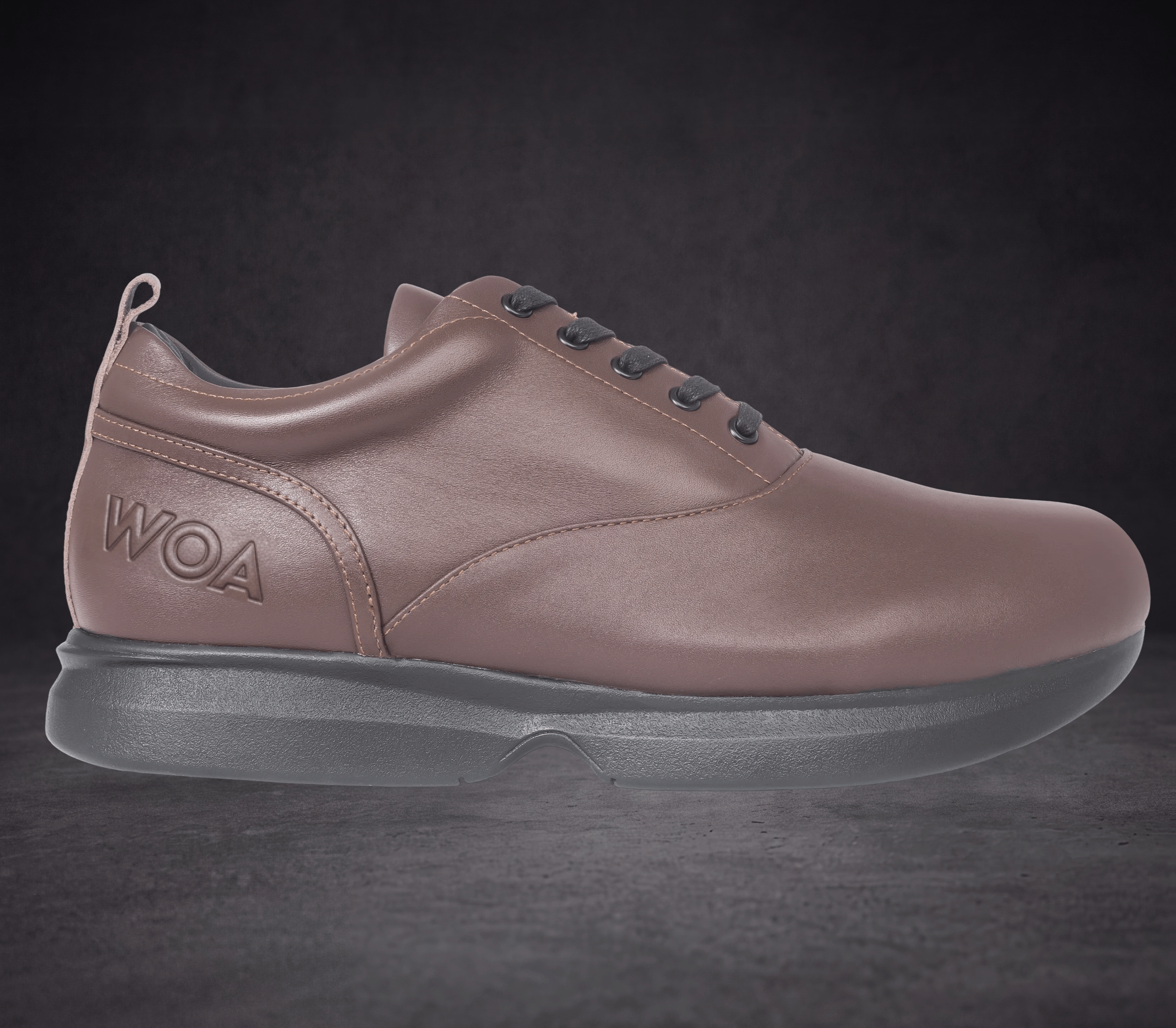 Brown & Black All-Day WOA Dress Sneaker