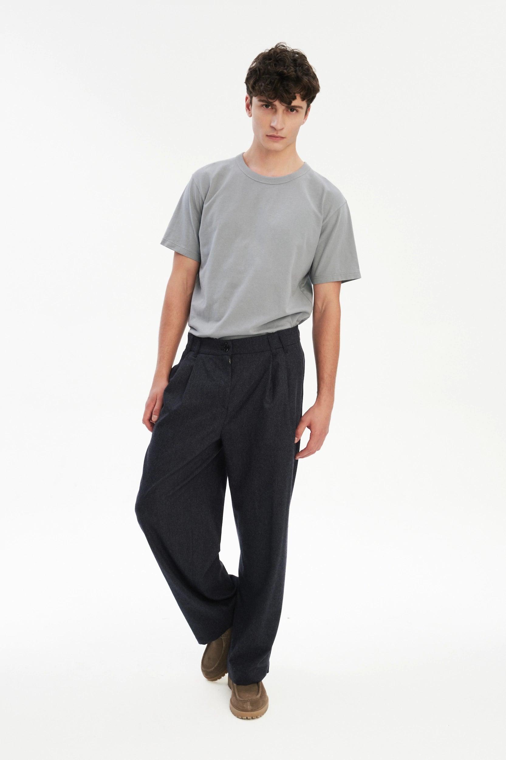 Utrecht Trousers in the Finest Navy Virgin Wool