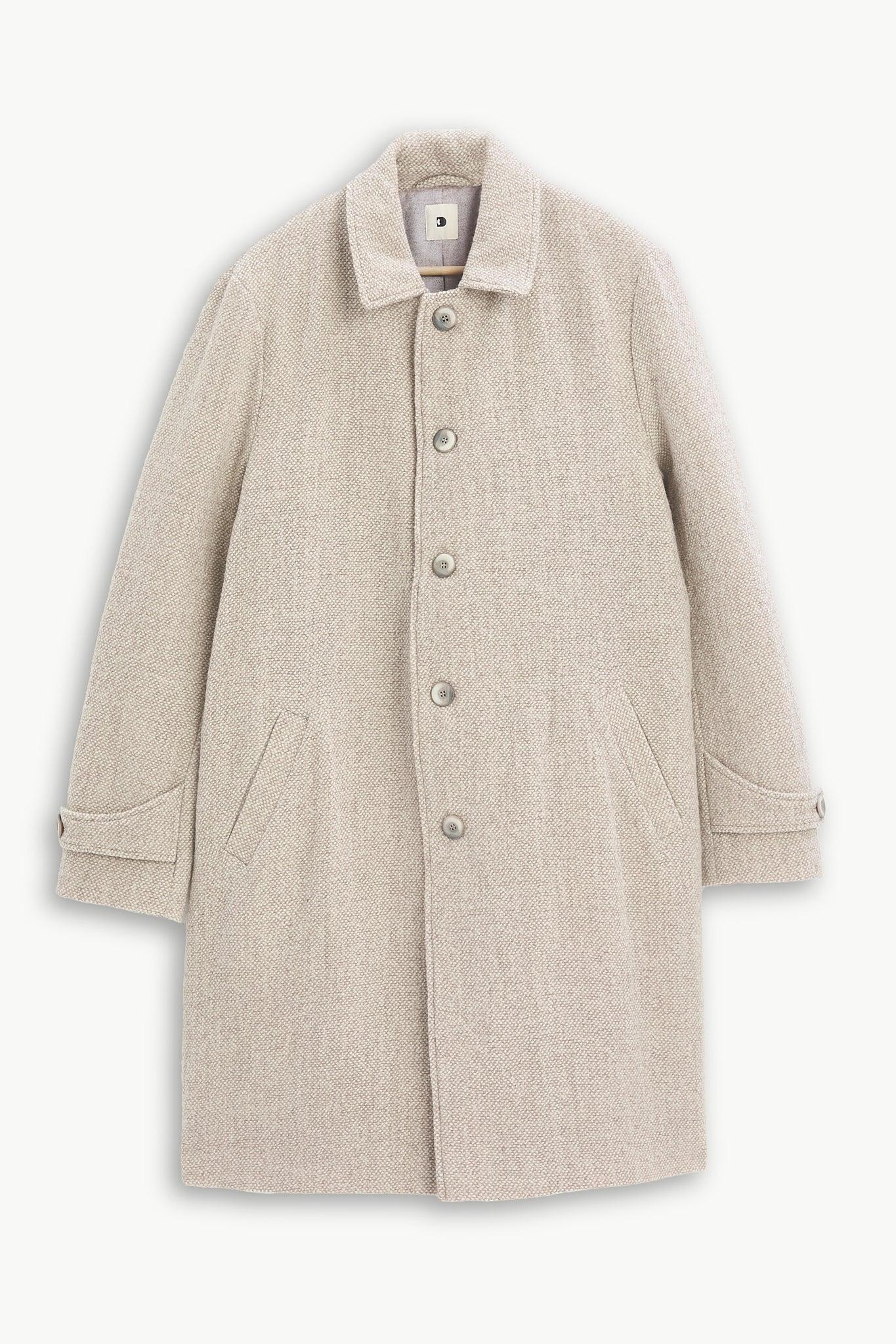 Light Winter Coat in a Japanese Wool with MEIDA Thermo Insulation