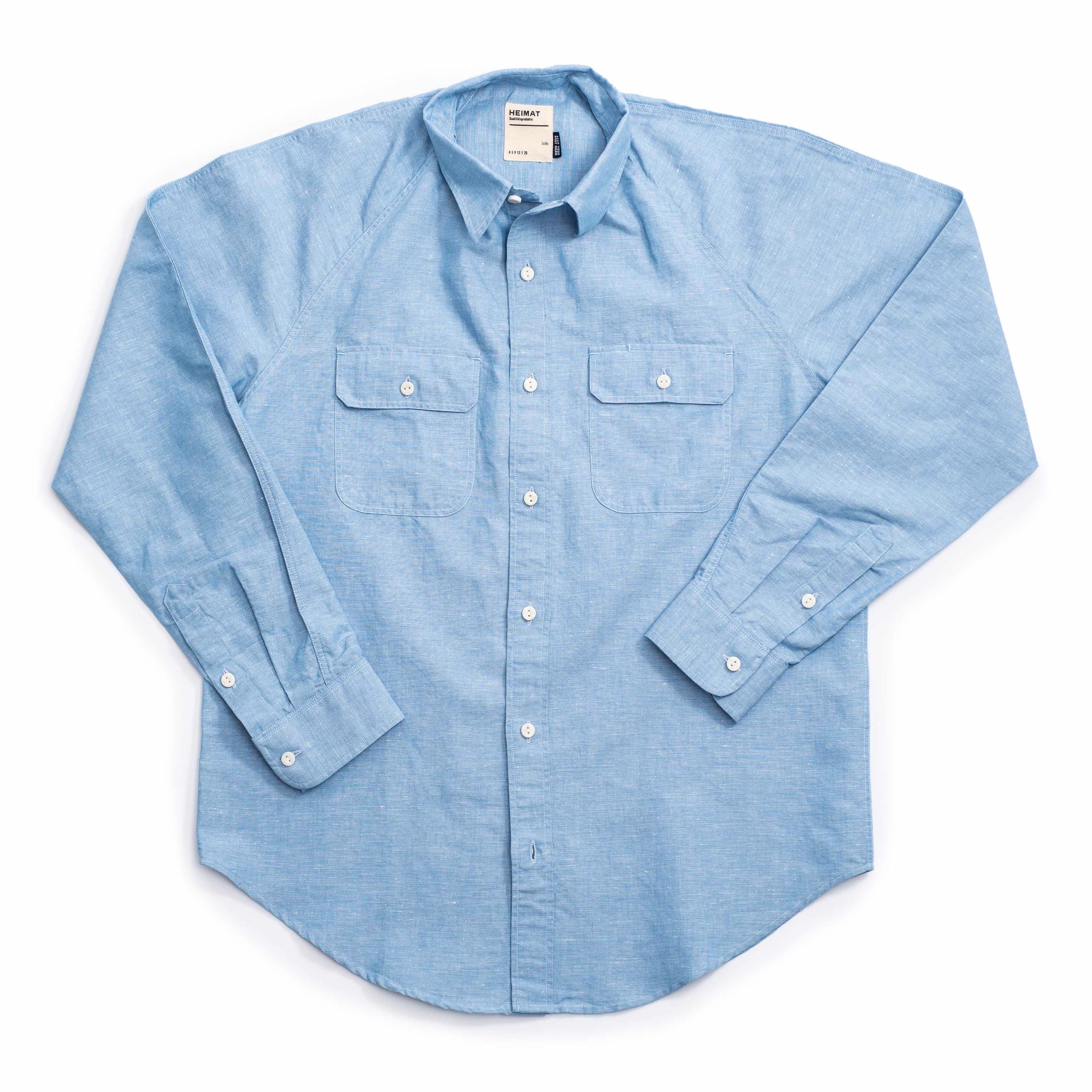 Work Shirt - Cotton Hemp Chambray