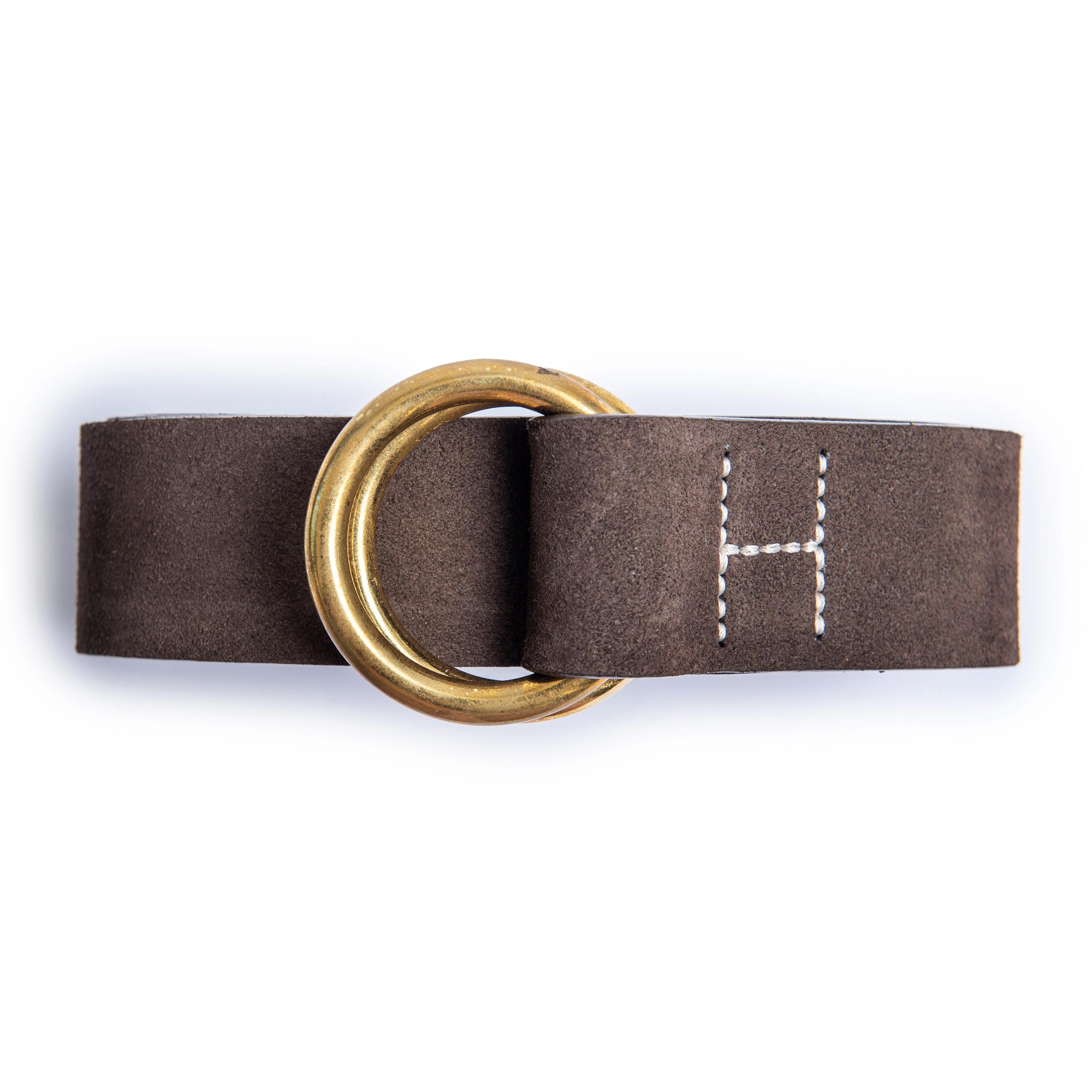 Regatta Belt - Rough out leather