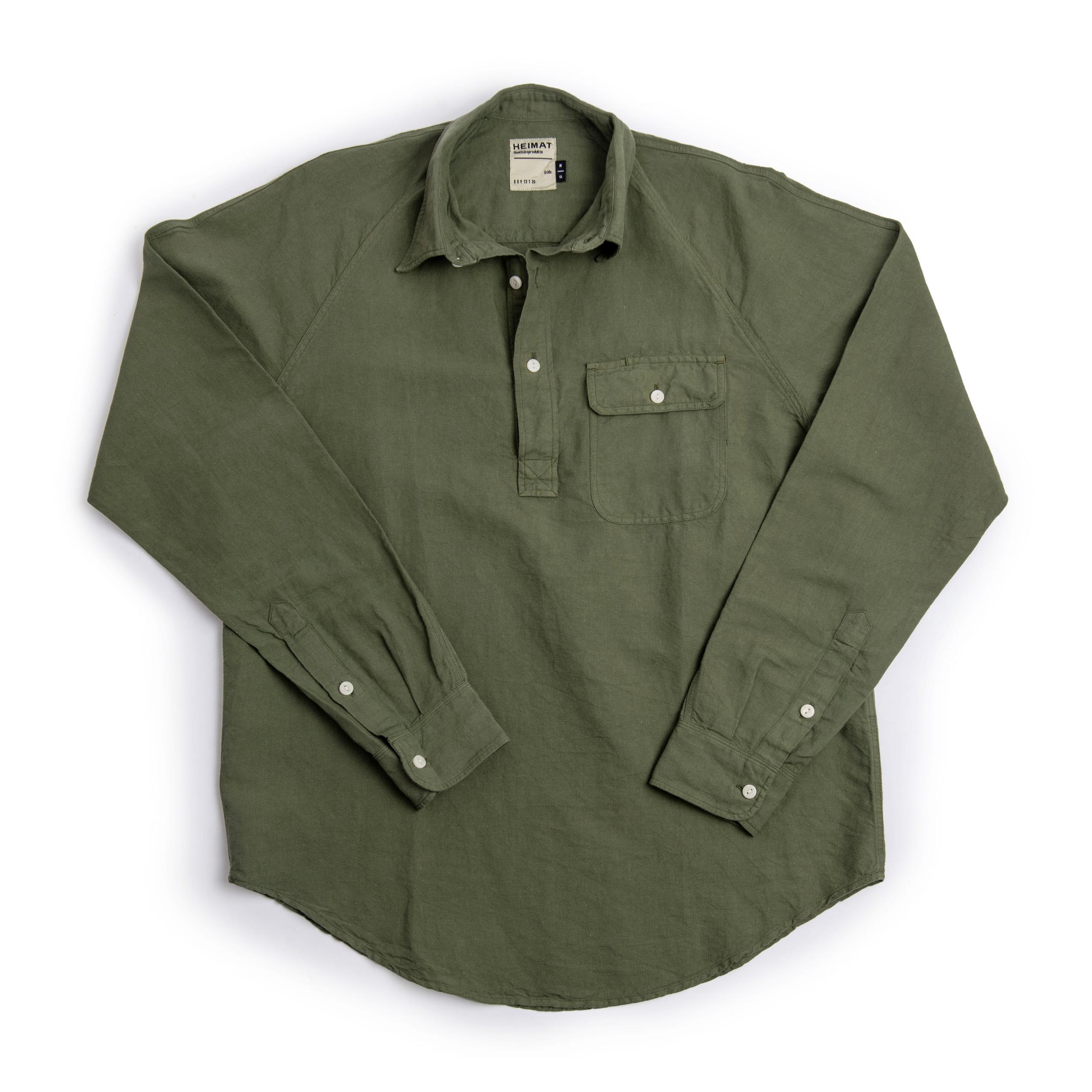 Work Shirt Popover  - Cotton Hemp GD