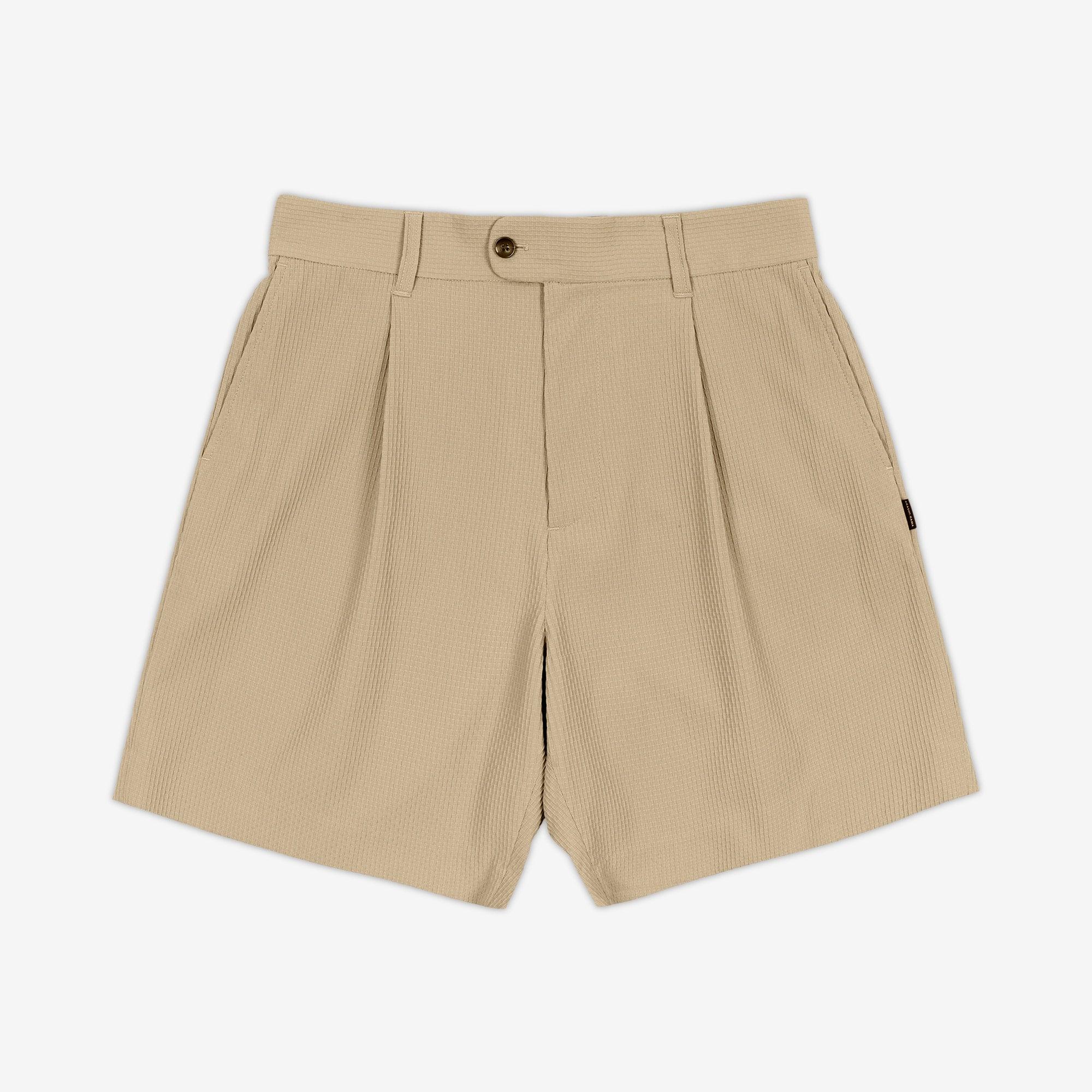 Pleated Shorts - Sashiori Clay