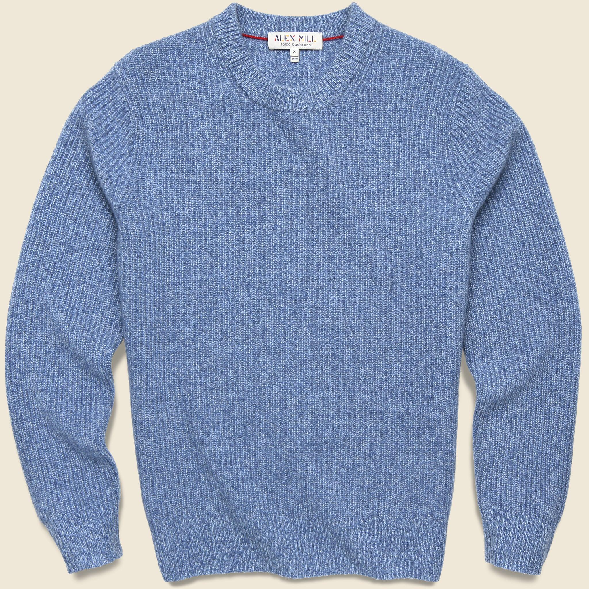 Cashmere Jordan Sweater - Stonewash
