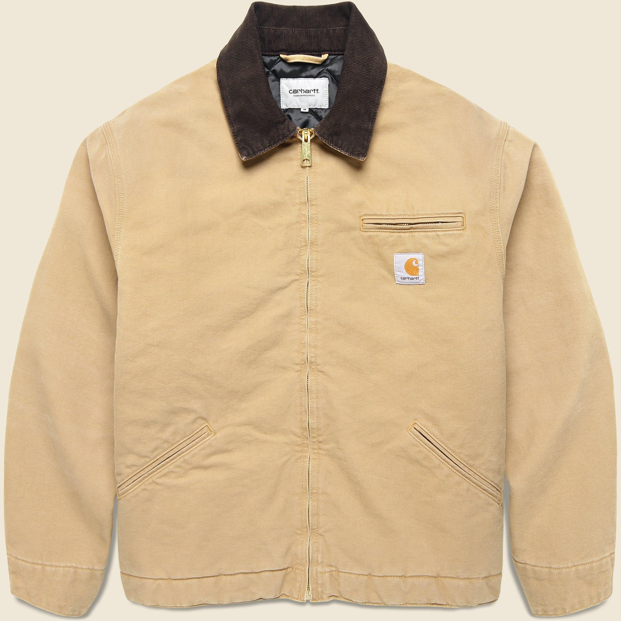 Quilt Lined OG Detroit Jacket - Dusty Hamilton Brown/Tobacco