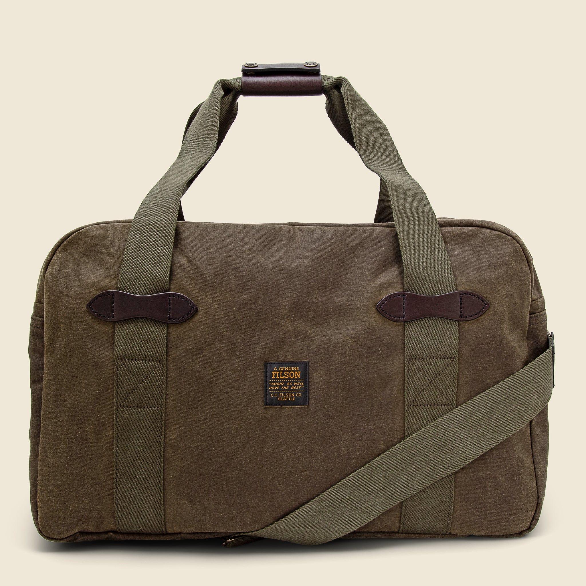 Tin Cloth Medium Duffle Bag - Otter Green